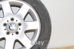 BMW E46 325 330 17 Front & Rear 7 Spoke Alloy Rim Wheel Tire Style 45 OEM #4