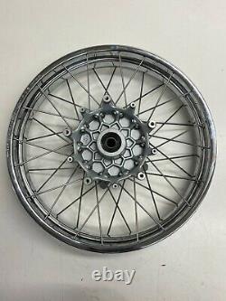 BMW R1200C re-chromed spoked front and rear wheel set 36317683244 36317683248