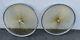 Beach Cruiser Lowrider 26x38mm Bicycle Wheelset Chrome With Gold 140 Spokes