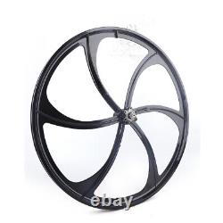 Bicycle/Bike Mag Wheels Set/Magnesium Wheel Rims 6 Spoke Front & Rear Wheels 26
