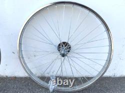 Bicycle Steel Wheelset 26 x 2.125 x 12G Spokes Rimstrips Cruiser Lowrider Bikes