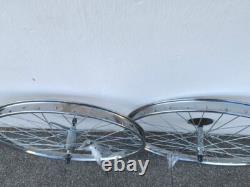 Bicycle Steel Wheelset 26 x 2.125 x 12G Spokes Rimstrips Cruiser Lowrider Bikes