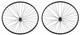 Bike 27 X 1 1/4 Wheel Set Front And Rear Free Wheel 36 Spoke Blackblack Color