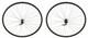 Bike Black Alloy 700c 36 Spoke 3/8 Quick Release Axle. Front And Rear Free Wheel