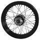 Black 40 Spoke 16 Rear Wheel Harley Electra Glide Flh Flht Tour Flt Shovelhead