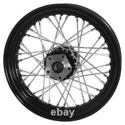 Black 40 Spoke 16 Rear Wheel Harley Electra Glide Flh Flht Tour Flt Shovelhead