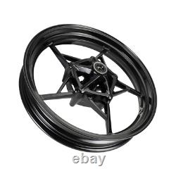 Black Rear Wheel Back Rim For Kawasaki Z400 EX400 Ninja 400 ABS 2018-2023