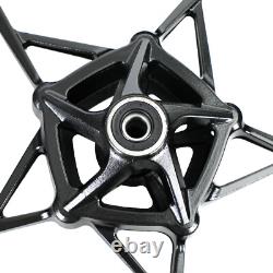 Black Rear Wheel Back Rim For Kawasaki Z400 EX400 Ninja 400 ABS 2018-2023