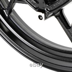 Black Rear Wheel Back Rim For Kawasaki Z400 EX400 Ninja 400 ABS 2018-2023