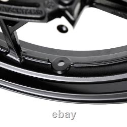 Black Rear Wheel Back Rim For Kawasaki Z400 EX400 Ninja 400 ABS 2018-2023