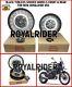 Black Tubeless Spoked Wheels Front & Rear Fit For Royal Enfield Himalayan 450