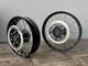 Black Tubeless Spoked Wheels Front & Rear For Harley Davidson 2003 Year Non Disc