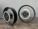 Black Tubeless Spoked Wheels Front & Rear For Harley Davidson 2003 Year Non Disc