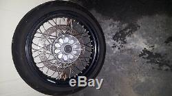 Bmw 2006 Hp2 Enduro Front & Rear Oem Complete Set, Street Spoke Wheels