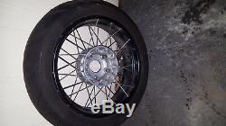 Bmw 2006 Hp2 Enduro Front & Rear Oem Complete Set, Street Spoke Wheels