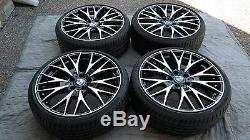Bmw 3&4 Series New Oem Double Spoke Style 404 20 Wheel/tire/tpms & Center Caps