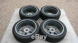 Bmw 7 Series Oem Double Spoke Style 648m 20 Wheel/tire/tpms & Center Cap Set