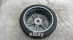 Bmw 7 Series Oem Double Spoke Style 648m 20 Wheel/tire/tpms & Center Cap Set