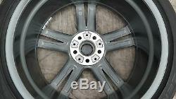 Bmw 7 Series Oem Double Spoke Style 648m 20 Wheel/tire/tpms & Center Cap Set