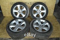 Bmw E53 Front & Rear 19 5 Spoke Light Alloy Rim Wheels Set With Tires Oem X5