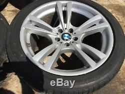 Bmw E70 X5m Oem X6m 20'' Rims M La Wheels V Spoke 20 Inch Set