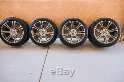 Bmw M5 & M6 Style 344m Oem Genuine Double Spoke 19 Wheels And Tires F10 F12