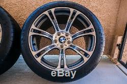 Bmw M5 & M6 Style 344m Oem Genuine Double Spoke 19 Wheels And Tires F10 F12