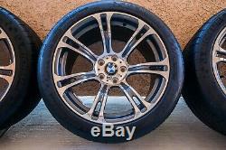 Bmw M5 & M6 Style 344m Oem Genuine Double Spoke 19 Wheels And Tires F10 F12