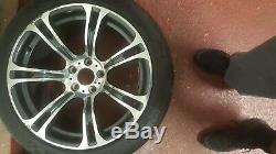 Bmw M5 & M6 Style 344m Oem Genuine Double Spoke 19 Wheels And Tires F10 F12