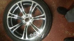 Bmw M5 & M6 Style 344m Oem Genuine Double Spoke 19 Wheels And Tires F10 F12