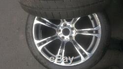 Bmw M5 & M6 Style 344m Oem Genuine Double Spoke 19 Wheels And Tires F10 F12