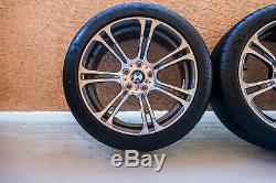 Bmw M5 & M6 Style 344m Oem Genuine Double Spoke 19 Wheels And Tires F10 F12