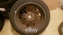 Bmw Oem E39 M5 Front And Rear Set Of Rims Wheel Wheels & Tire Staggered 18 Inch