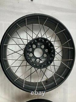Bmw R1200gs Adventure LC Spoked Tubeless Wheels Front And Rear Pair. R1250gs