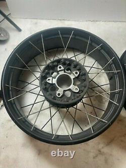 Bmw R1200gs Adventure LC Spoked Tubeless Wheels Front Rear R1250gs