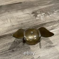 Brass Winged Radiator Cap Automobile Accessory Vintage SCTA Hot Rod Model T A