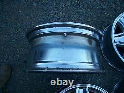 CADILLAC ELDORADO DEVILLE SEVILLE OEM 16 x 7 CHROME 7 SPOKE WHEELS RIMS SET