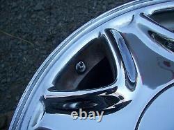 CADILLAC ELDORADO DEVILLE SEVILLE OEM 16 x 7 CHROME 7 SPOKE WHEELS RIMS SET