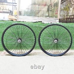 CDHPOWER 26 Bike Rim Wheel Set 12G Heavy Duty Double Wall 48 Spoke Bike Rim Set