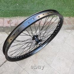 CDHPOWER 26 Bike Rim Wheel Set 12G Heavy Duty Double Wall 48 Spoke Bike Rim Set