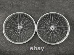 CDH 12G 48 Spokes Wheelset Double Aluminum Alloy 26 Bike Rims Set (Front &Rear)