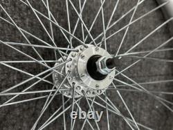 CDH 12G 48 Spokes Wheelset Double Aluminum Alloy 26 Bike Rims Set (Front &Rear)