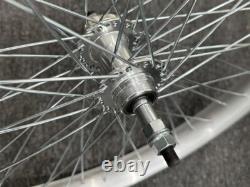 CDH 12G 48 Spokes Wheelset Double Aluminum Alloy 26 Bike Rims Set (Front &Rear)