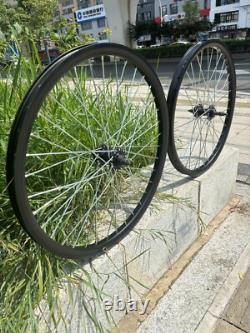 CDH 26 inch Bicycle Wheel Rims Double Layer Alum Alloy 10G 36 Spokes Wheelset