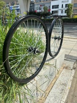 CDH 26 inch Bicycle Wheel Rims Double Layer Alum Alloy 10G 36 Spokes Wheelset