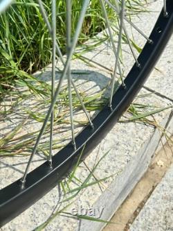 CDH 26 inch Bicycle Wheel Rims Double Layer Alum Alloy 10G 36 Spokes Wheelset