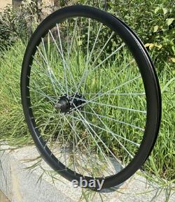 CDH 26 inch Bicycle Wheel Rims Double Layer Alum Alloy 10G 36 Spokes Wheelset
