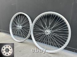 CDH 26 inch Heavy Duty Bicycle Wheels 12G 48 Spoke Wheel Bike Rims Front & Rear