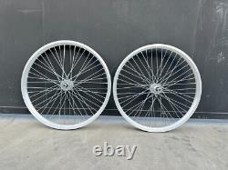 CDH 26 inch Heavy Duty Bicycle Wheels 12G 48 Spoke Wheel Bike Rims Front & Rear