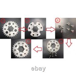 CDH 26 inch Heavy Duty Bicycle Wheels 12G 48 Spoke Wheel Bike Rims Front & Rear